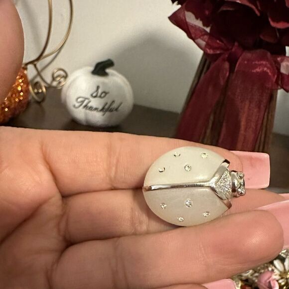 Vintage Lady Bug Brooch by avon - Picture 1 of 2